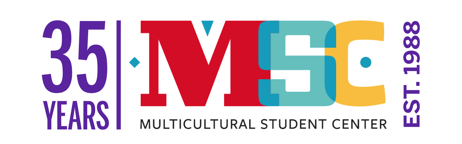 The 35th anniversary MSC logo.